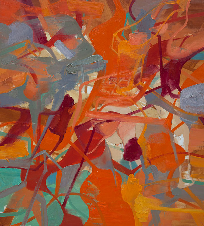 袁佐最新个展开幕，“绘画如同做一堵墙，再挖出一些透气的洞”