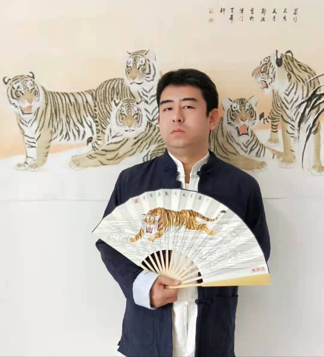 偏有侠心，才绘雄风啸山林 ——郑强画虎印象