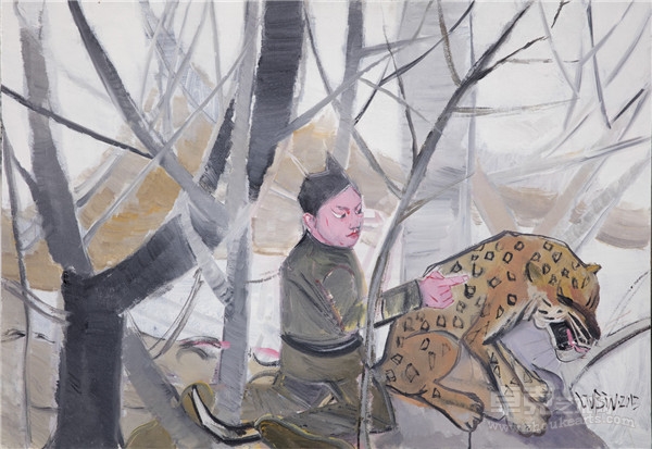 不断走向内心深处：解读刘宾的油画实践