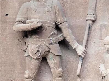 千里眼和顺风耳长这样 大足石刻发现真容